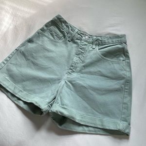 90s VINTAGE MADE IN USA GUESS SHORTS